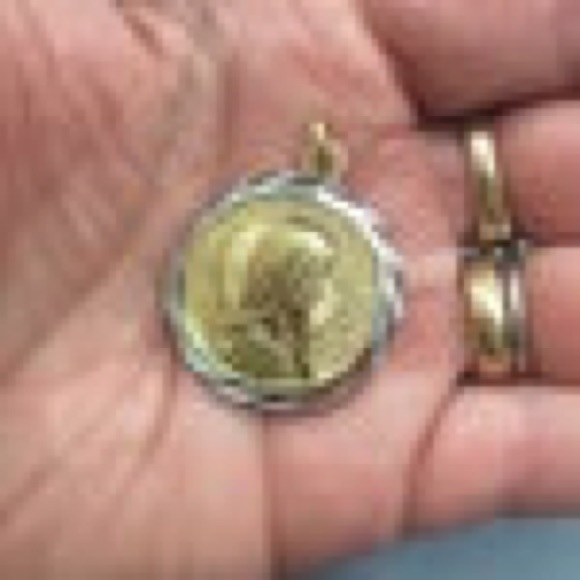 Virgin Mary Medal Protect Me Catholic Vintage Catholic Gift - Picture 6 of 9